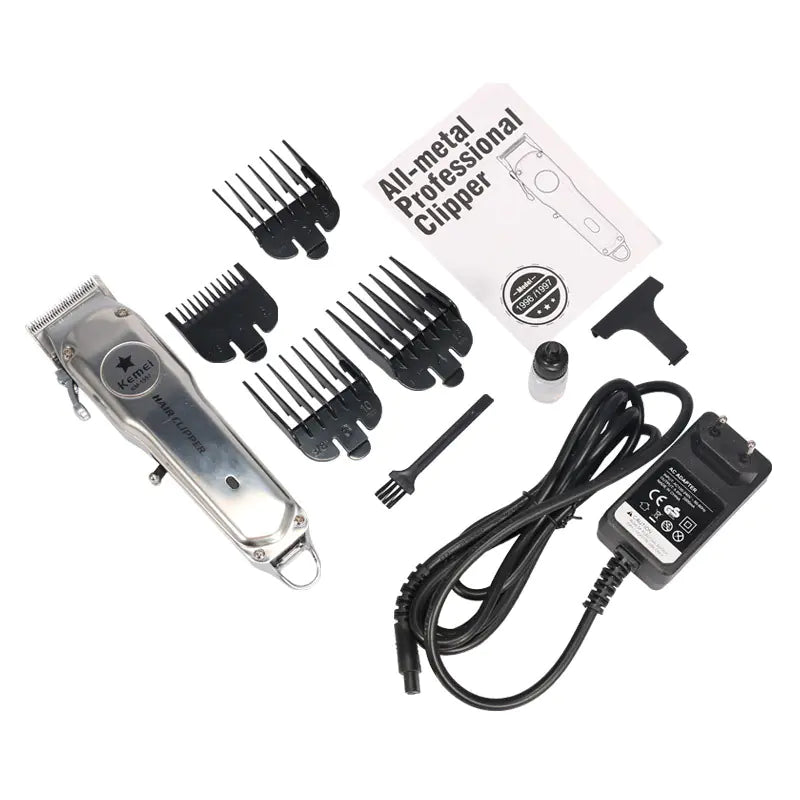 Cortapelos Eléctrico Recargable Kemei para Hombres