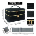 Sewing storage bag With Double-Layer Yarn Knitting Tote Bag Handbag craft storage sewing Basket Organizer For Sewing